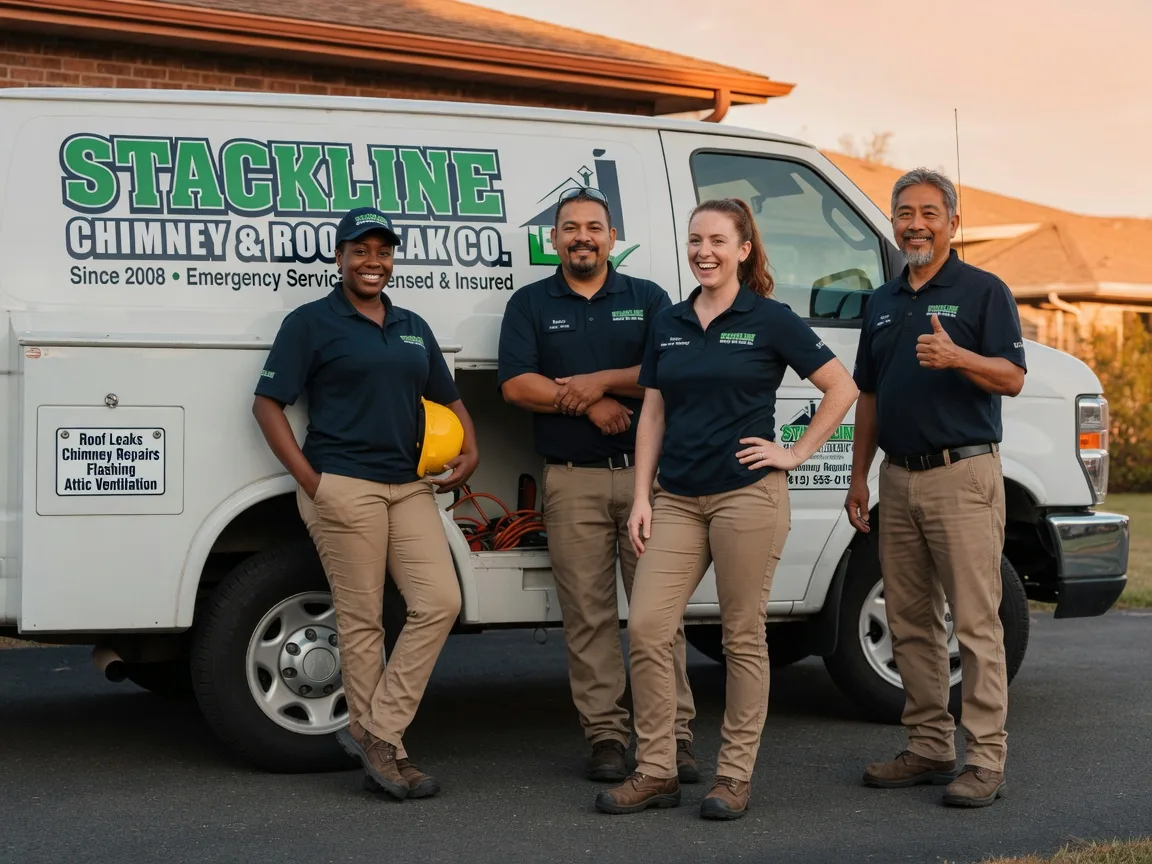 Chimney flashing repair company in Archer, NE